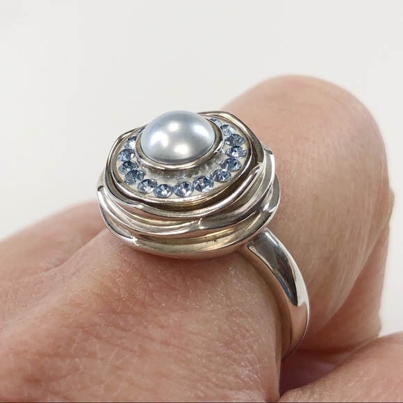 KAMELEON Coming Up Roses Jewel Pop Sterling Ring - Picture 2 of 3